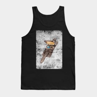 Vortex machine white Tank Top